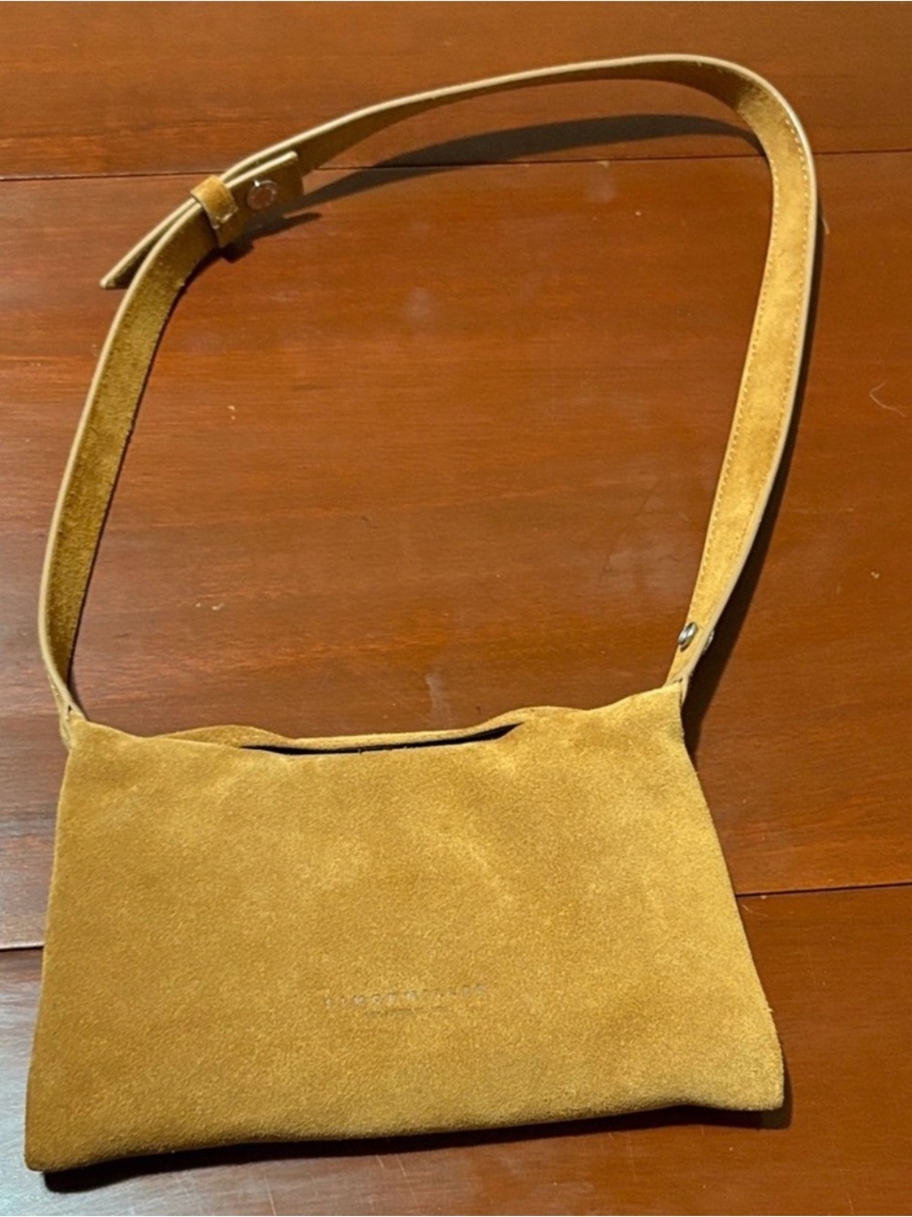 Simon Miller Womens Toffee Suede Puffin Shoulder Bag Handbag